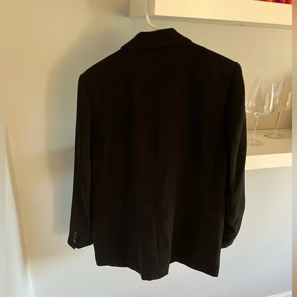 H&M black single breasted blazer size: M - Picture 4 of 8